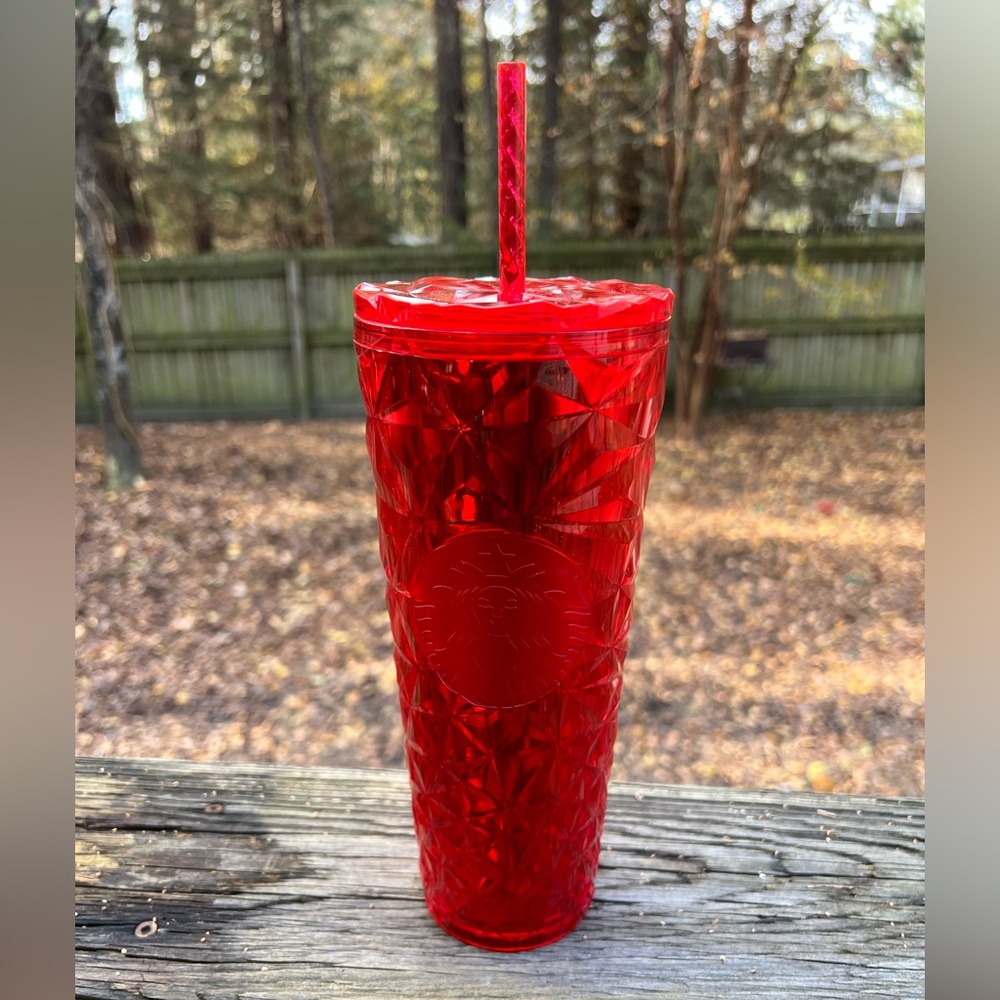 Starbucks Tumbler Red Prism - Holiday 2023 - Venti 24oz NWT NEW